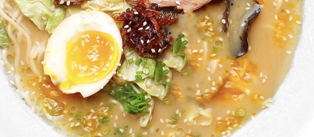 ramen egg bowl