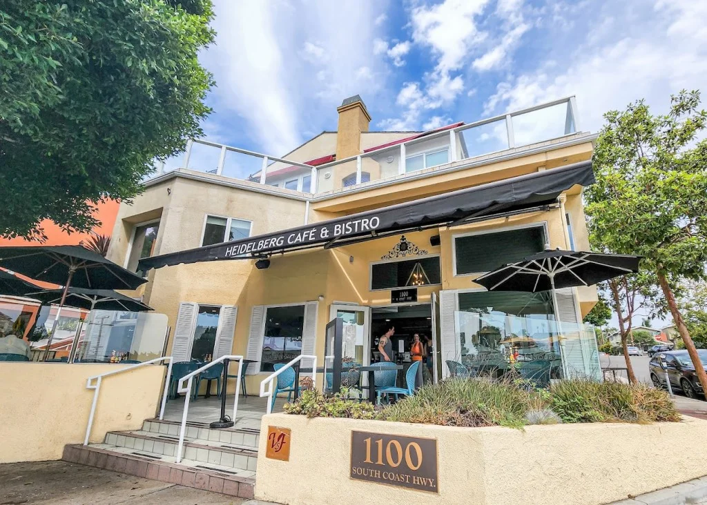 Heidelberg Café Exterior Laguna Beach