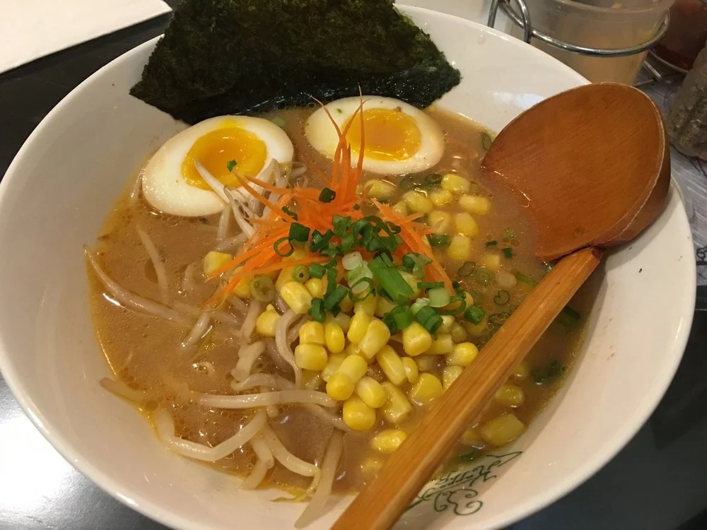 ramen eggs corn 