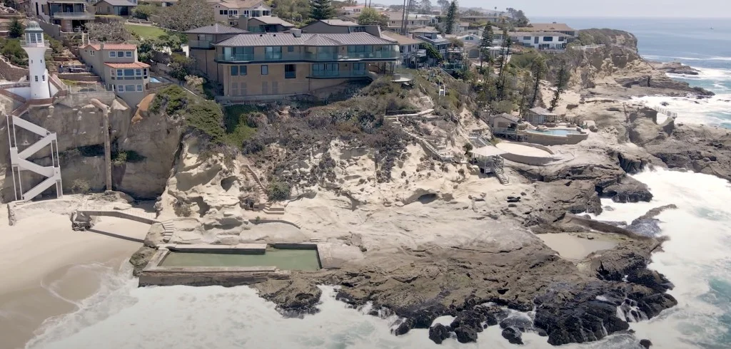 Ariel View of The Hidden Pools