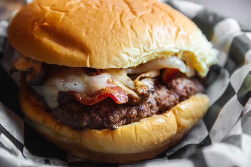 ham burger at Jack Brown's Beer & Burger Joint