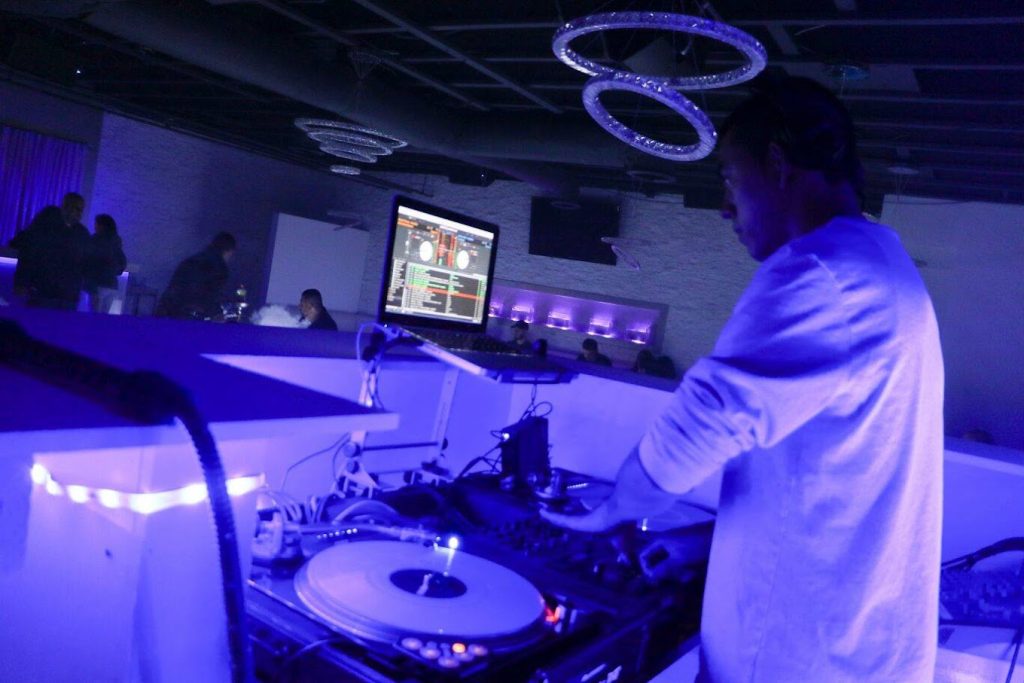 dj at Fusion Ultra Lounge - Hookah Bar