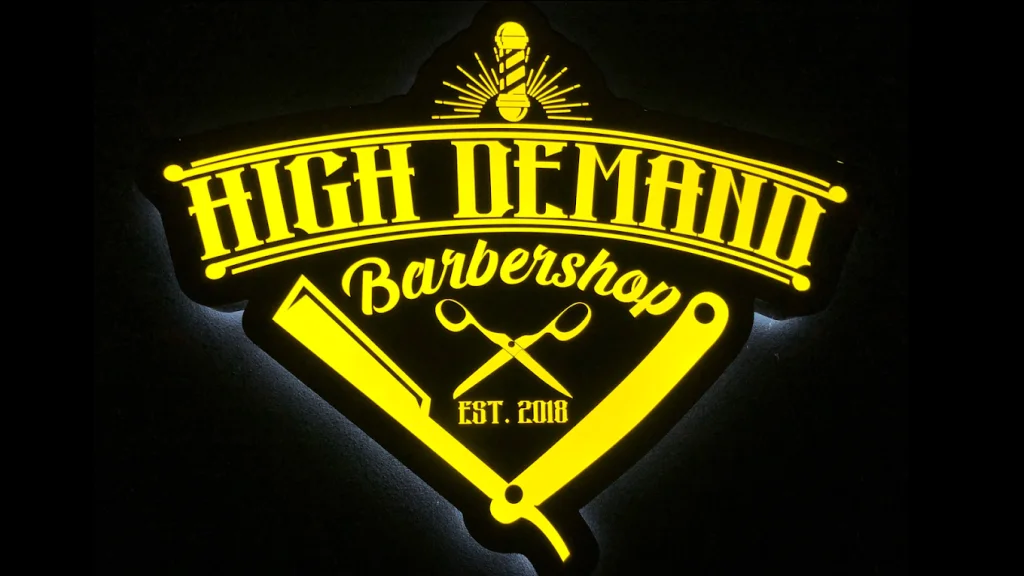 High Demand Barbershop logo