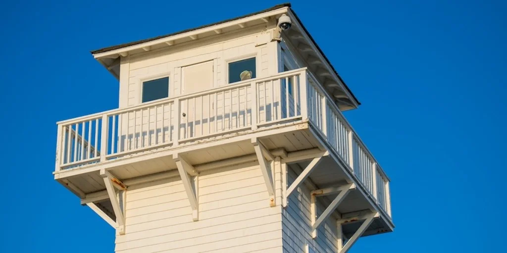 The Lookout Tower at the Surf and Rescue Museum