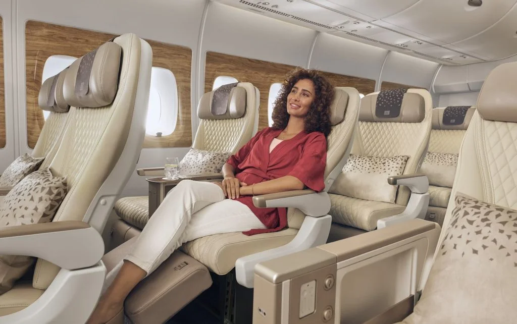 emirates comfortable seating