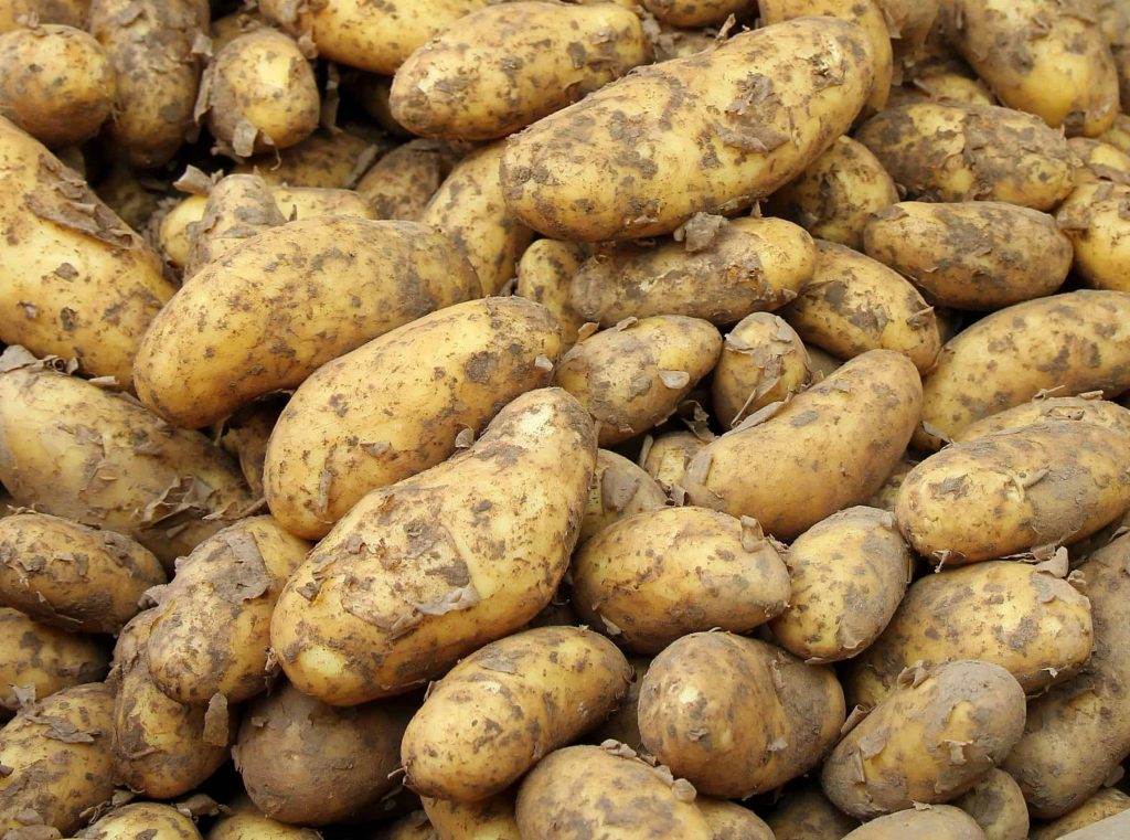 potatoes with skin