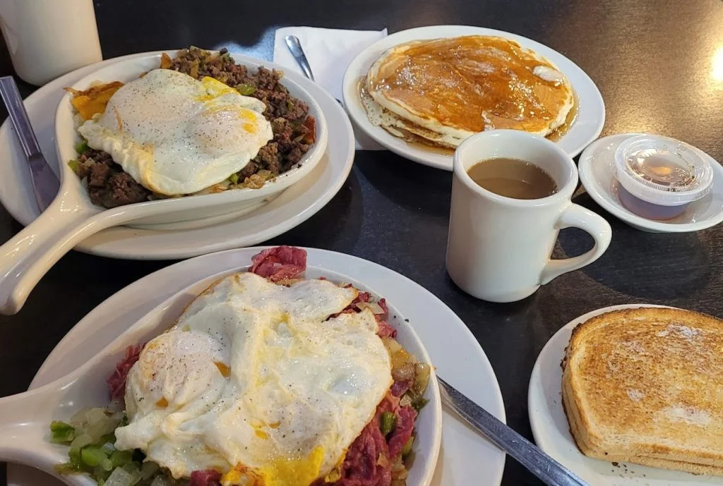 morning breakfast at Daley’s Restaurant