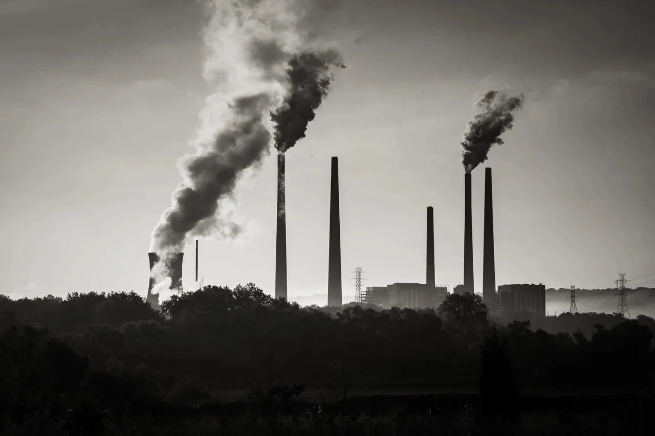 climate change factory smoke