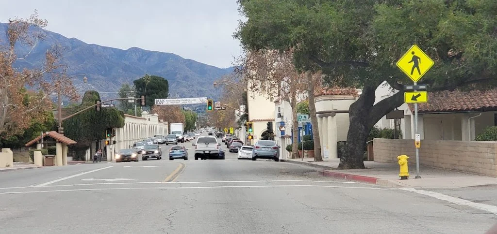 downtown ojai roads