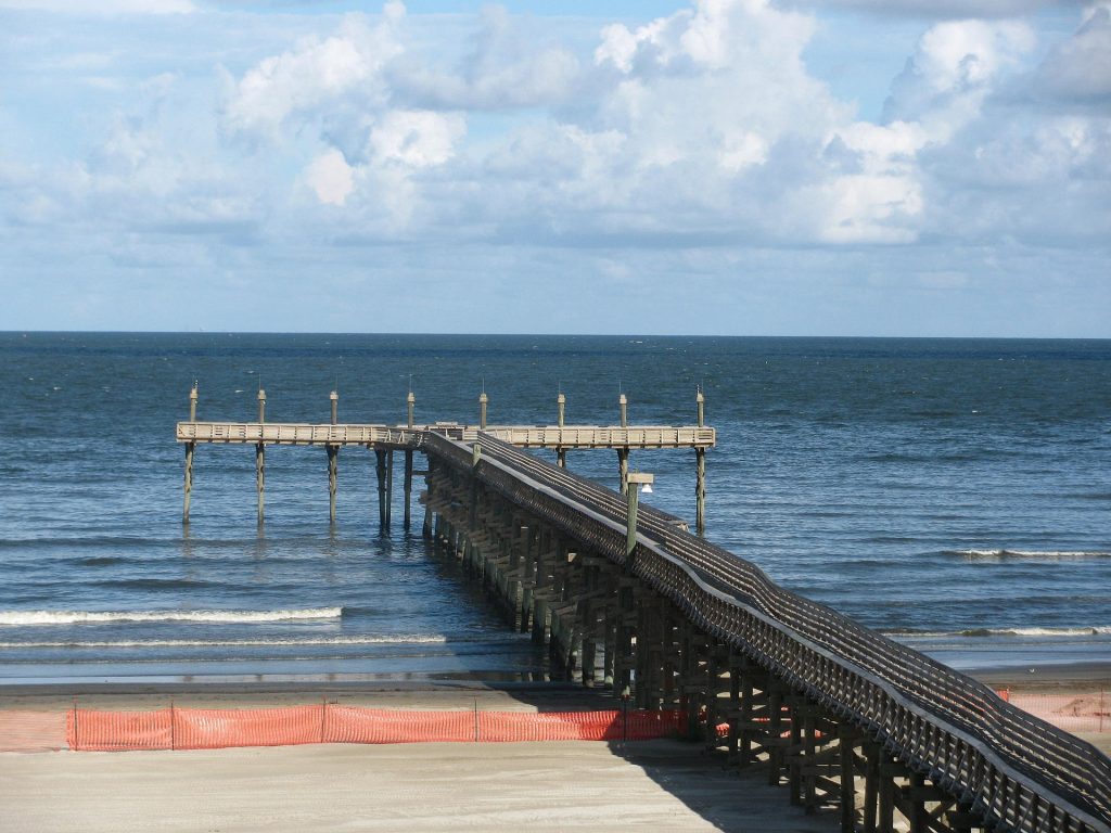 Boardwalk on the beach at Grand Isle State Park