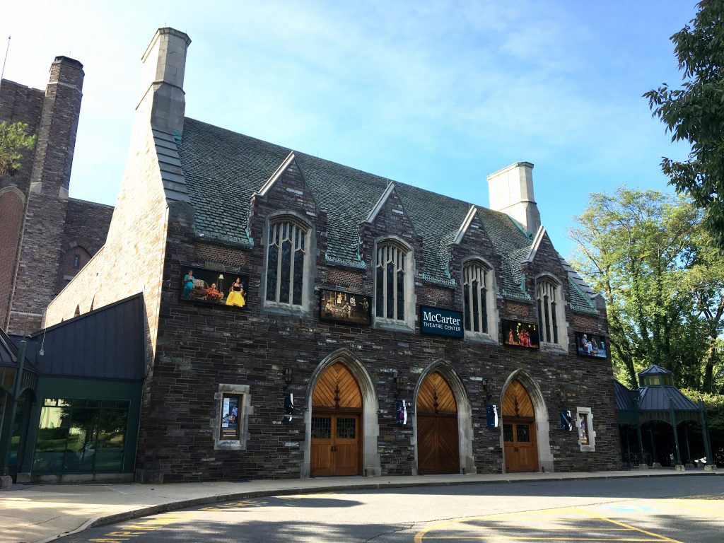 McCarter Theatre Center nj from outside