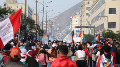 peru protests people protesting