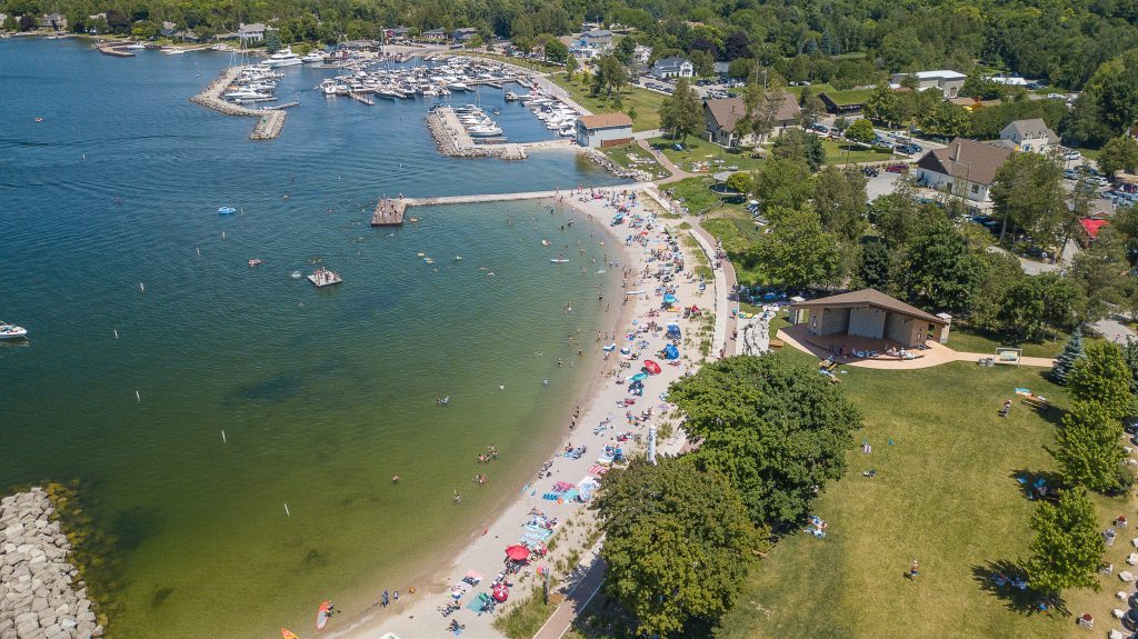 sister bay beach