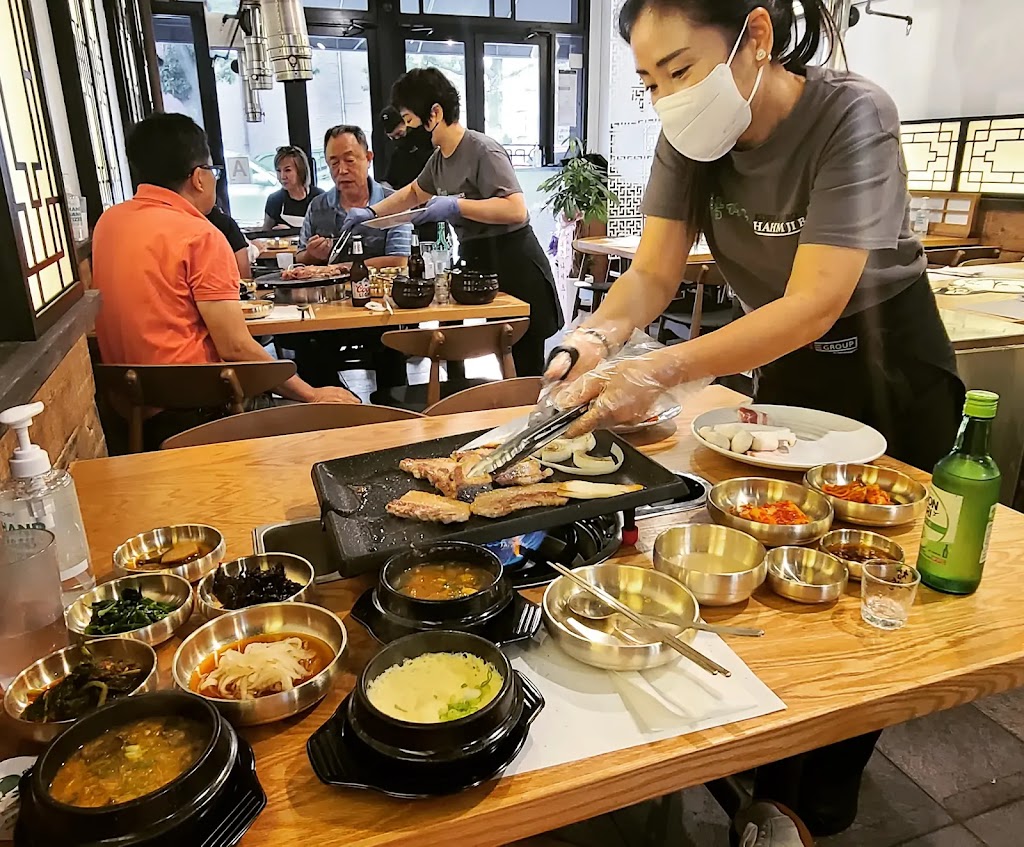 Daori BBQ Korean food platter in NYC