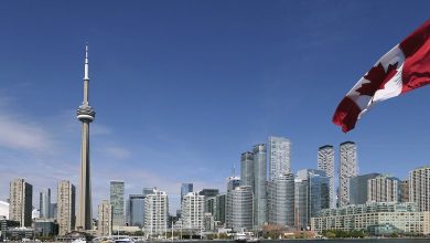 Canada flag toronto