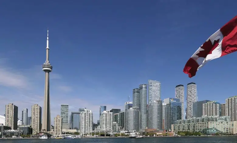 Canada flag toronto