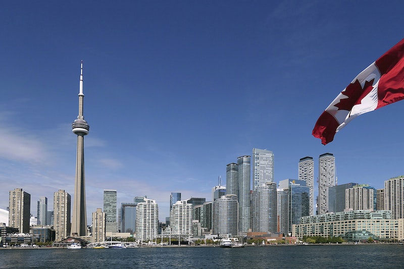 Canada flag toronto