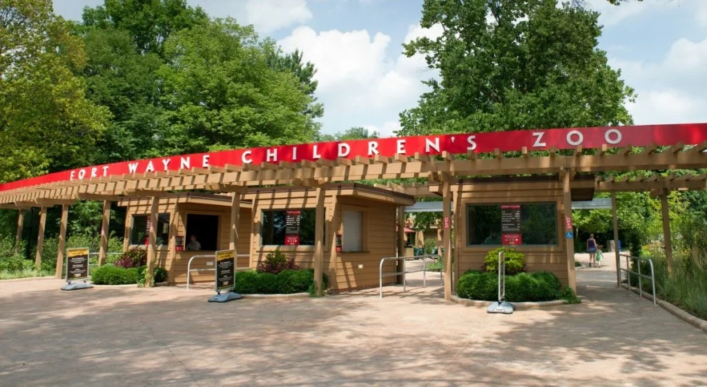 Fort Wayne Children's Zoo gate