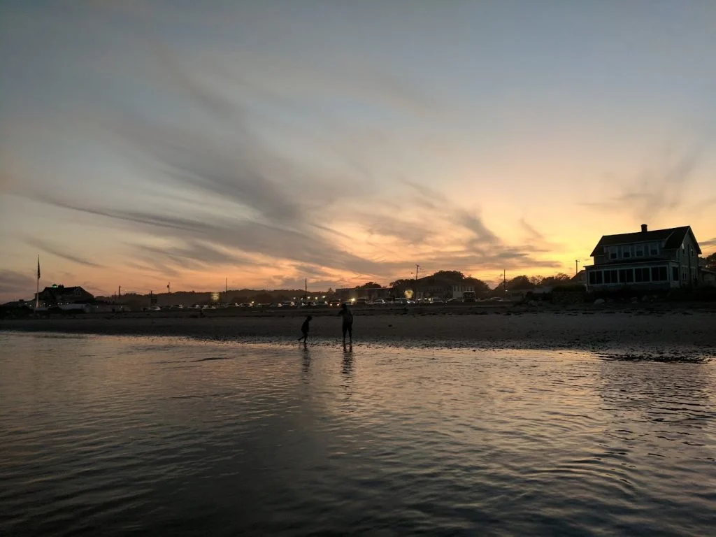 Jenness State Beach at afternoon
