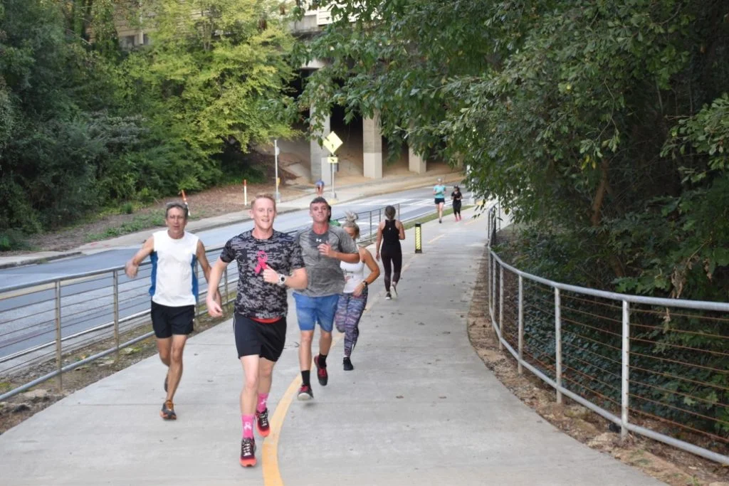 PATH400 Greenway people jogging