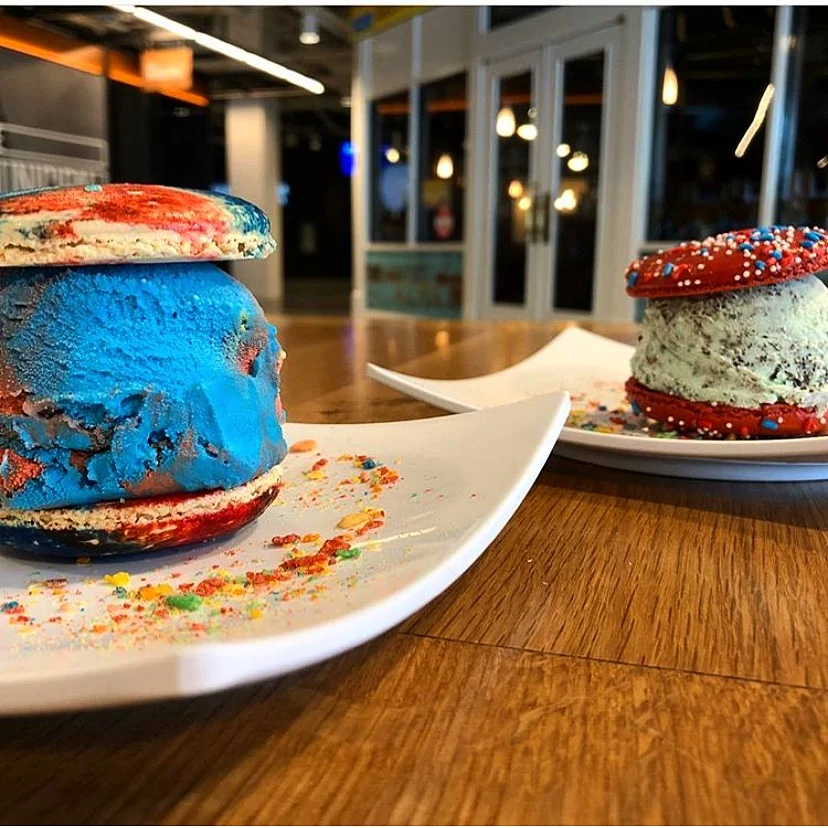 Wild Icecream at Snow Dragon Shavery, Navy Pier
