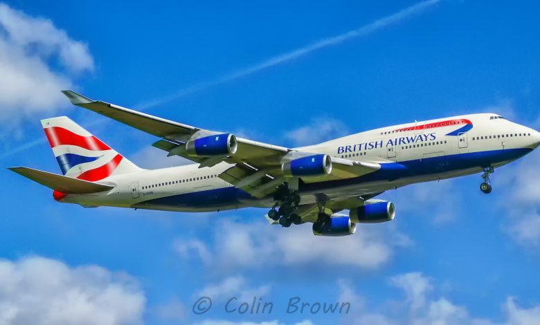 British airways 747