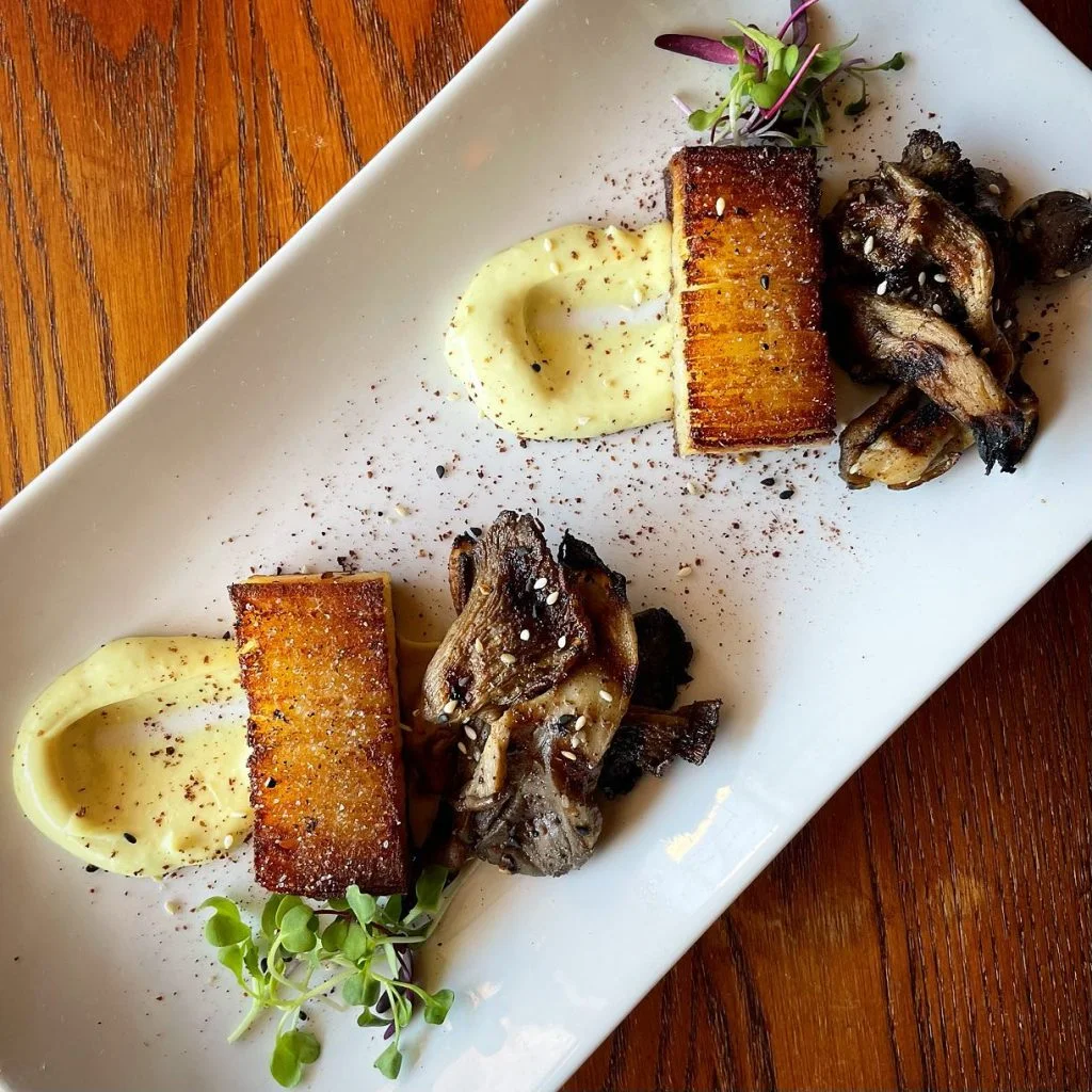 sprig and vine platter