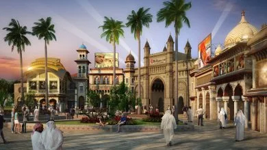 dubai bollyword parks entarance