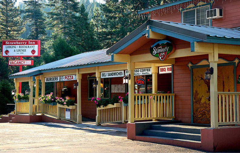 Strawberry Inn front exterior