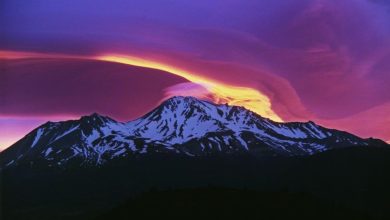 mount sasha sunrise