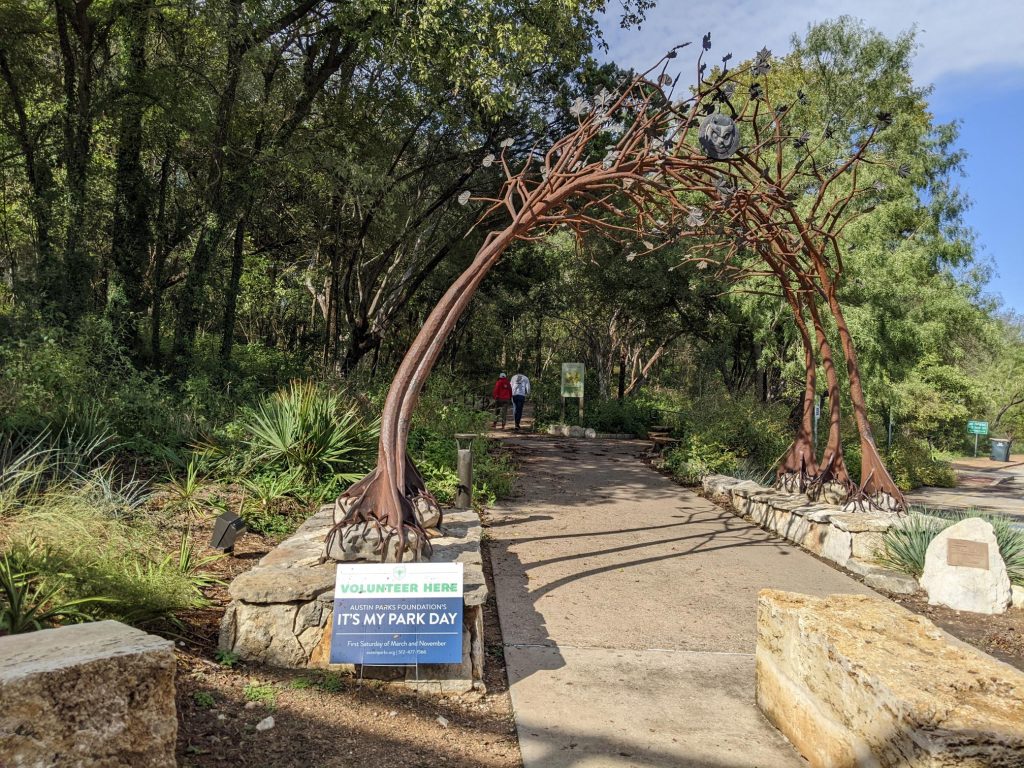 Austin Nature and Science Center volunteer