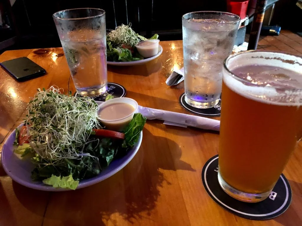 food with beer at fitgers minnesota