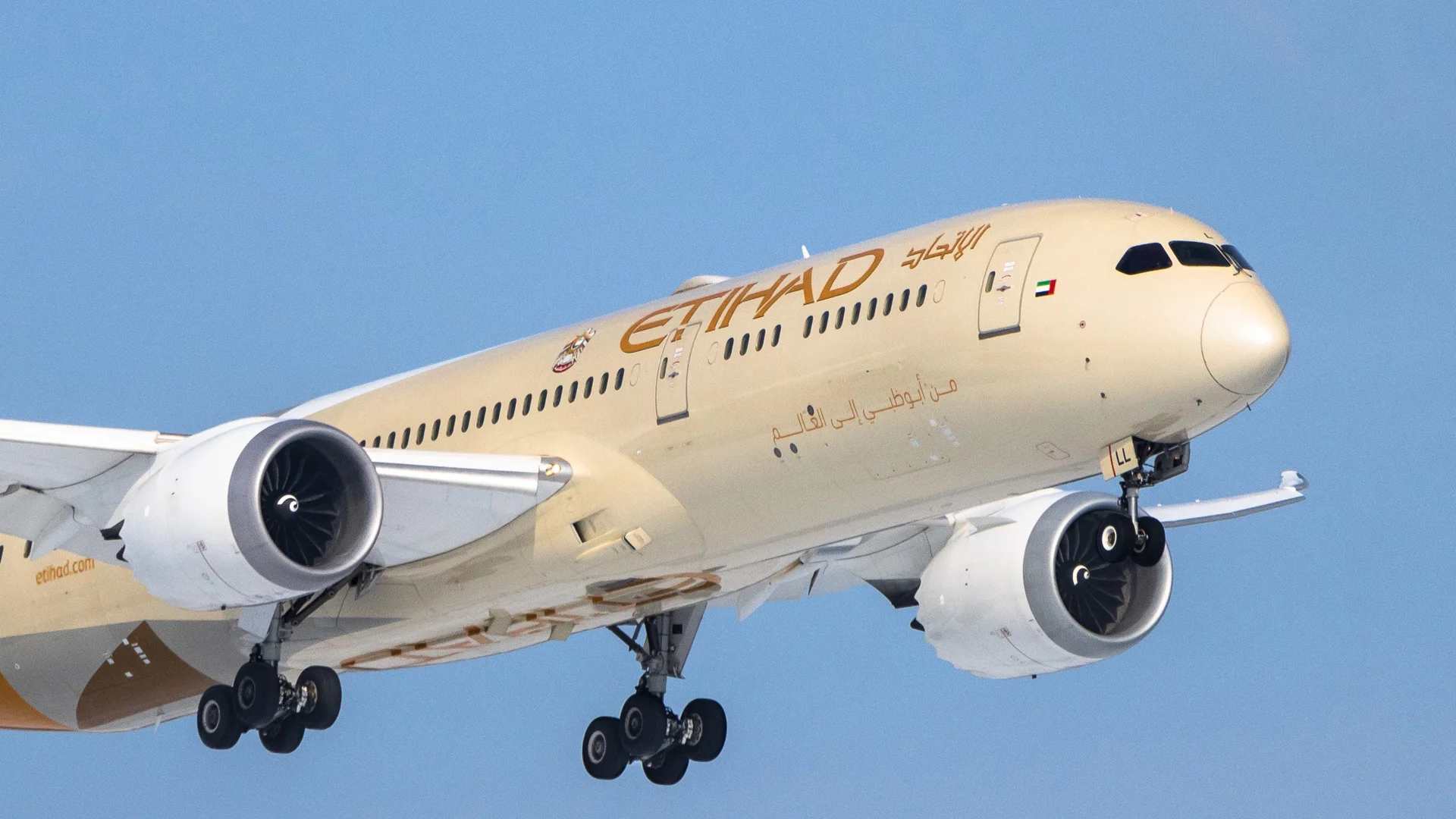 Etihad Airways Airplane