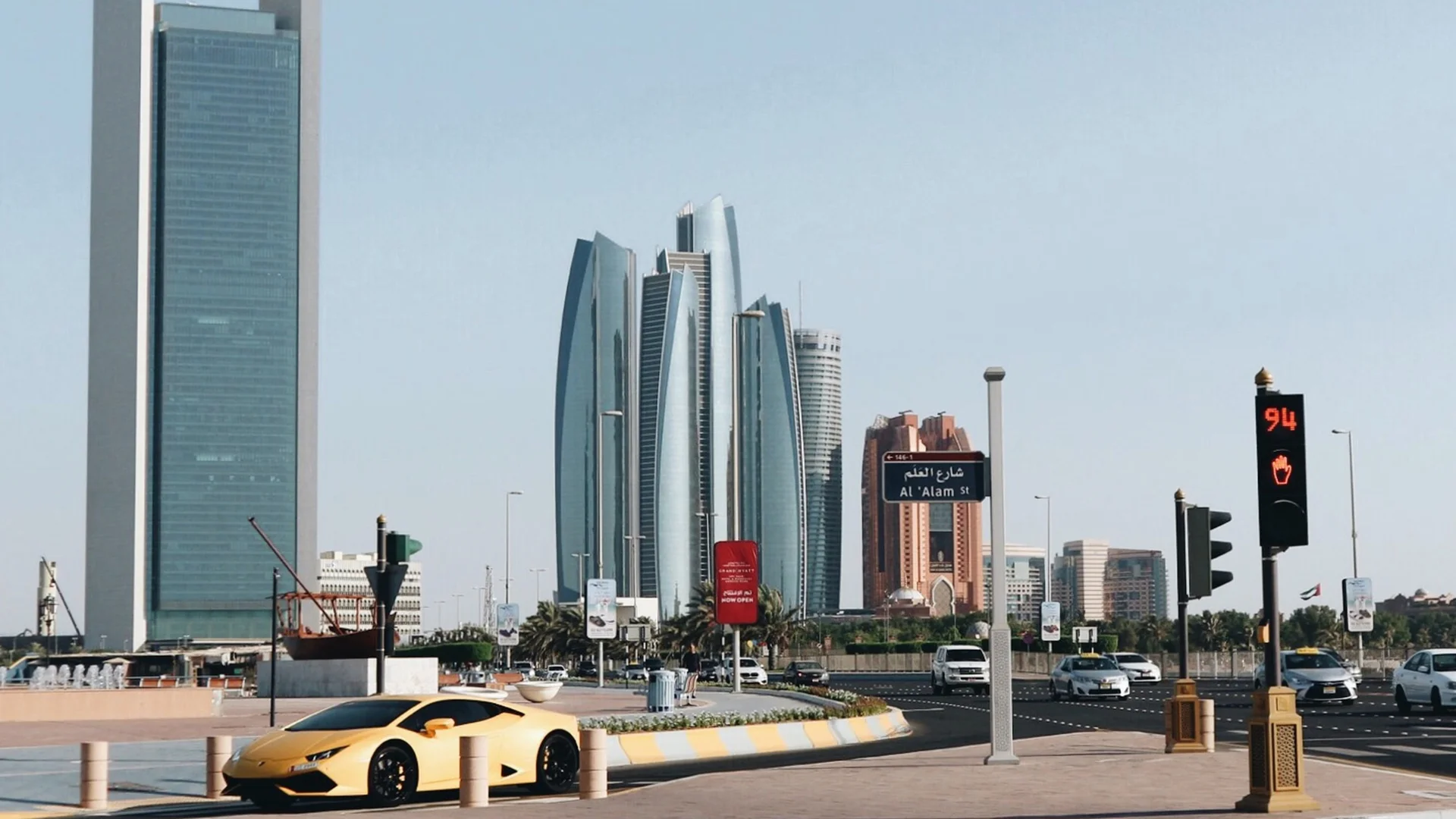 Skyscrapers in Abu Dhabi