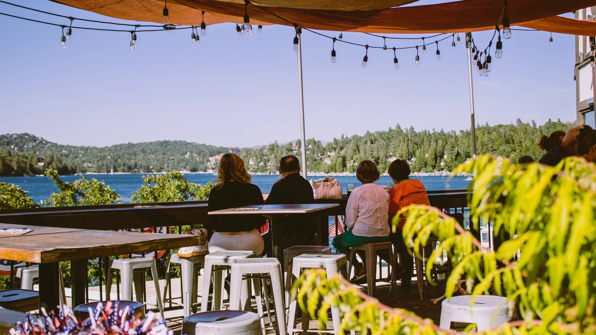 People enjoying view at The Lakefront Tap Room Bar and Kitchen