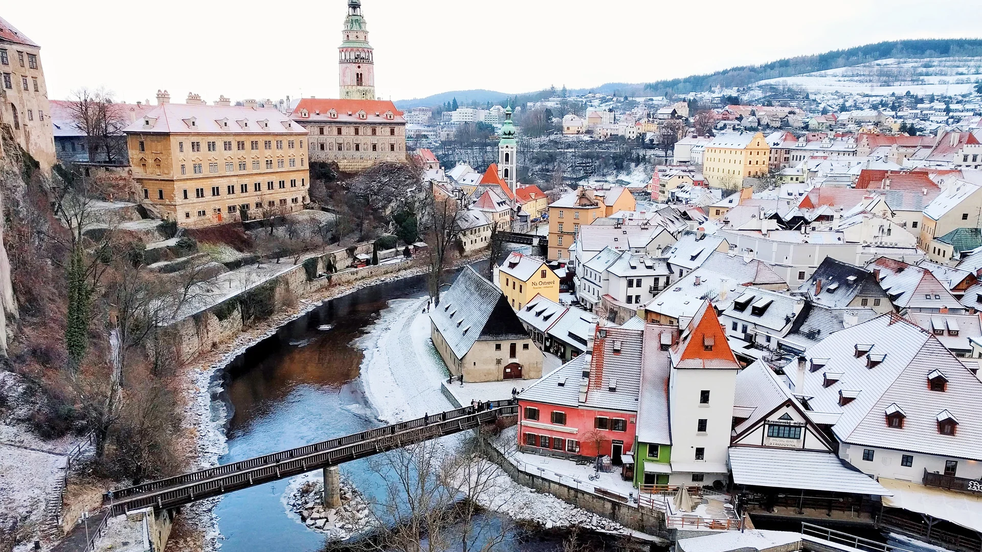 Beautiful town in the Czech Republic