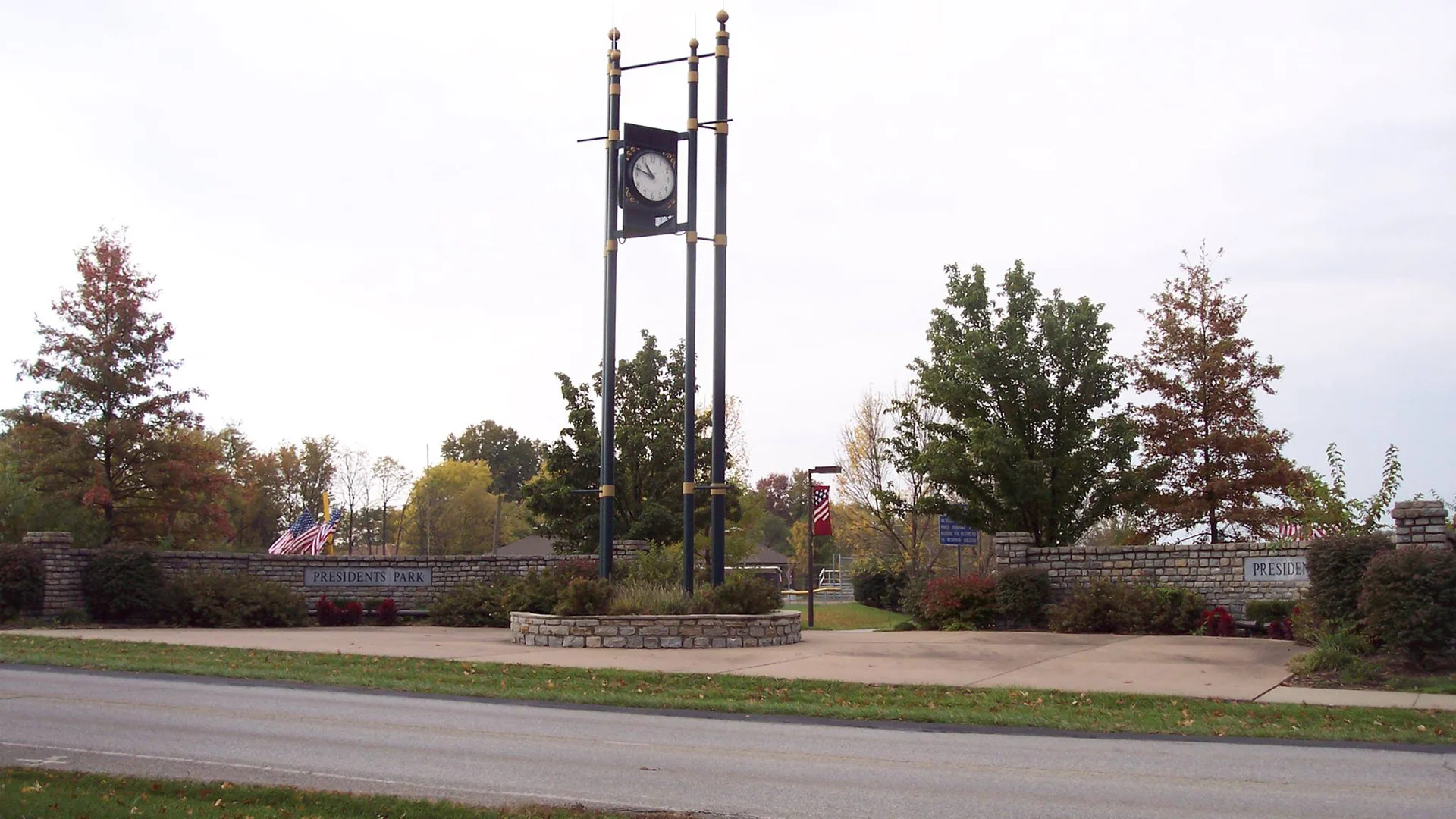 Presidents Park in Edgewood