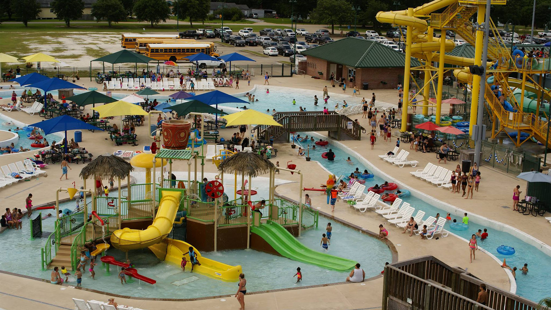 Top shot of SPAR Waterpark