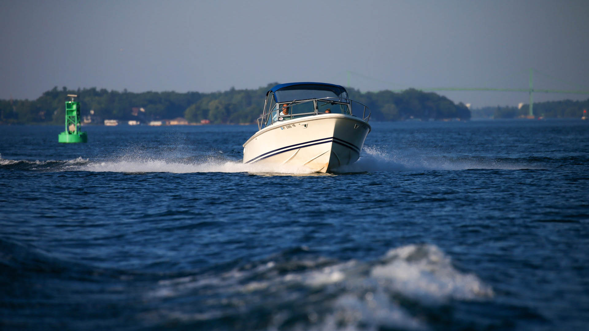 Boating in Thousand Islands
