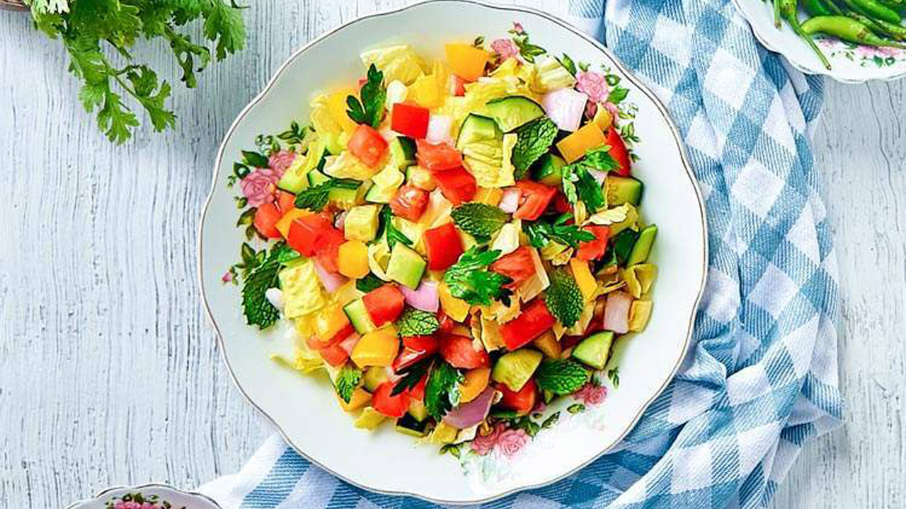 Salad at the Arabian Tea House