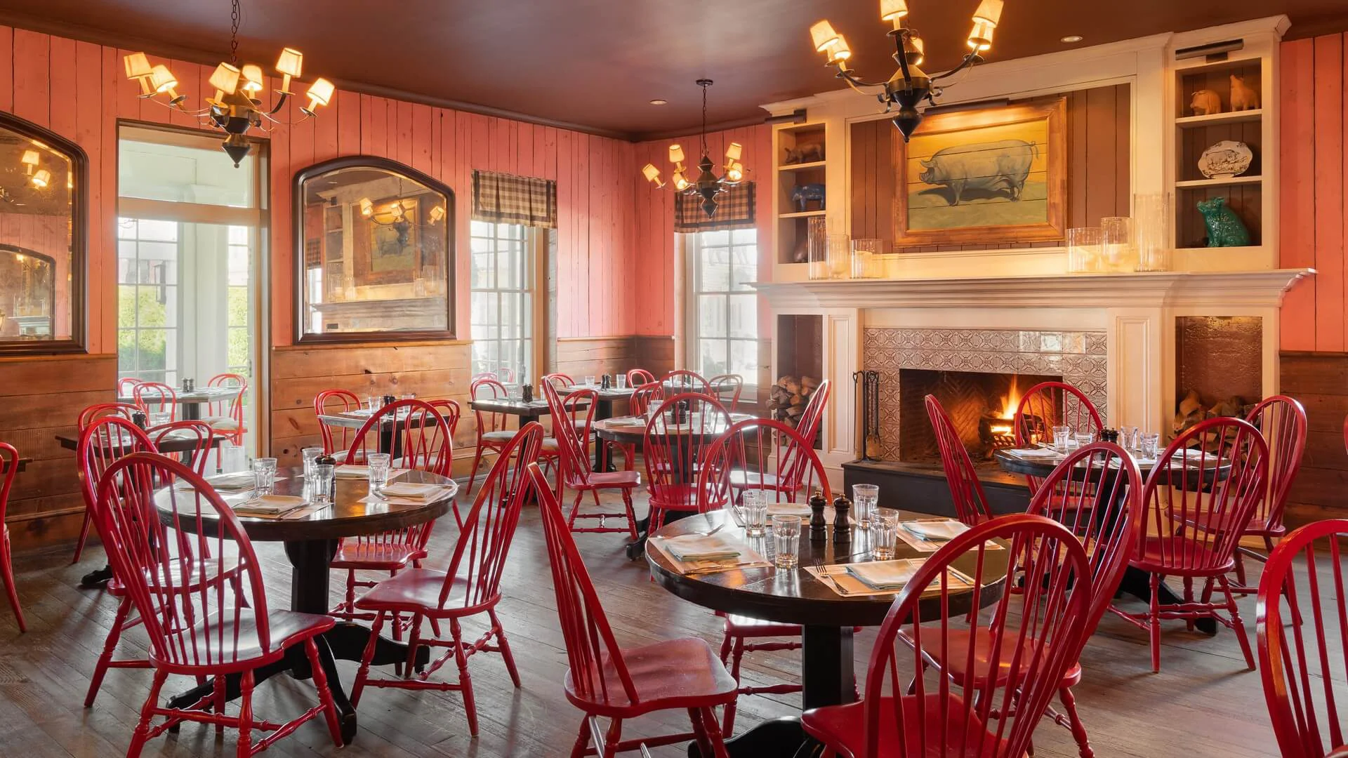 Dining of Blue Pig Tavern