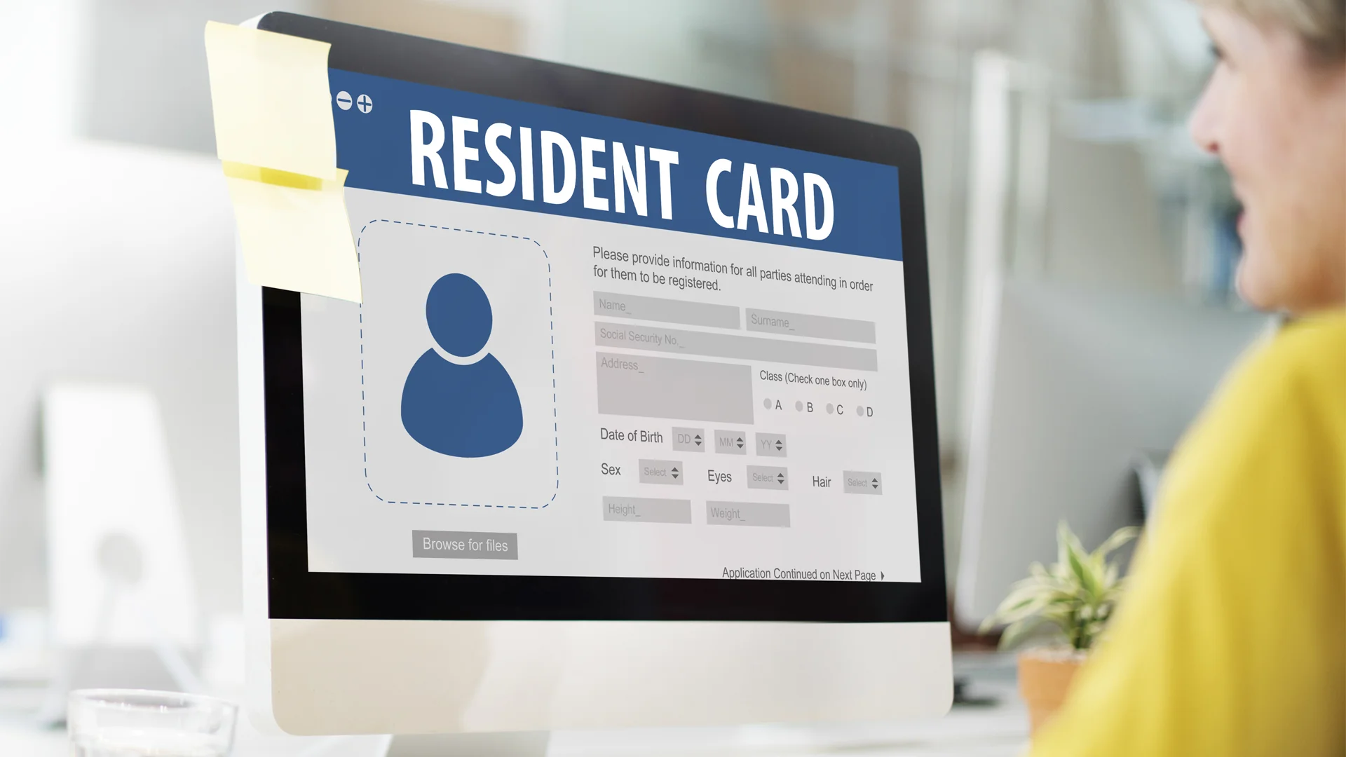 Resident card