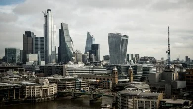 Skyscrapers in London