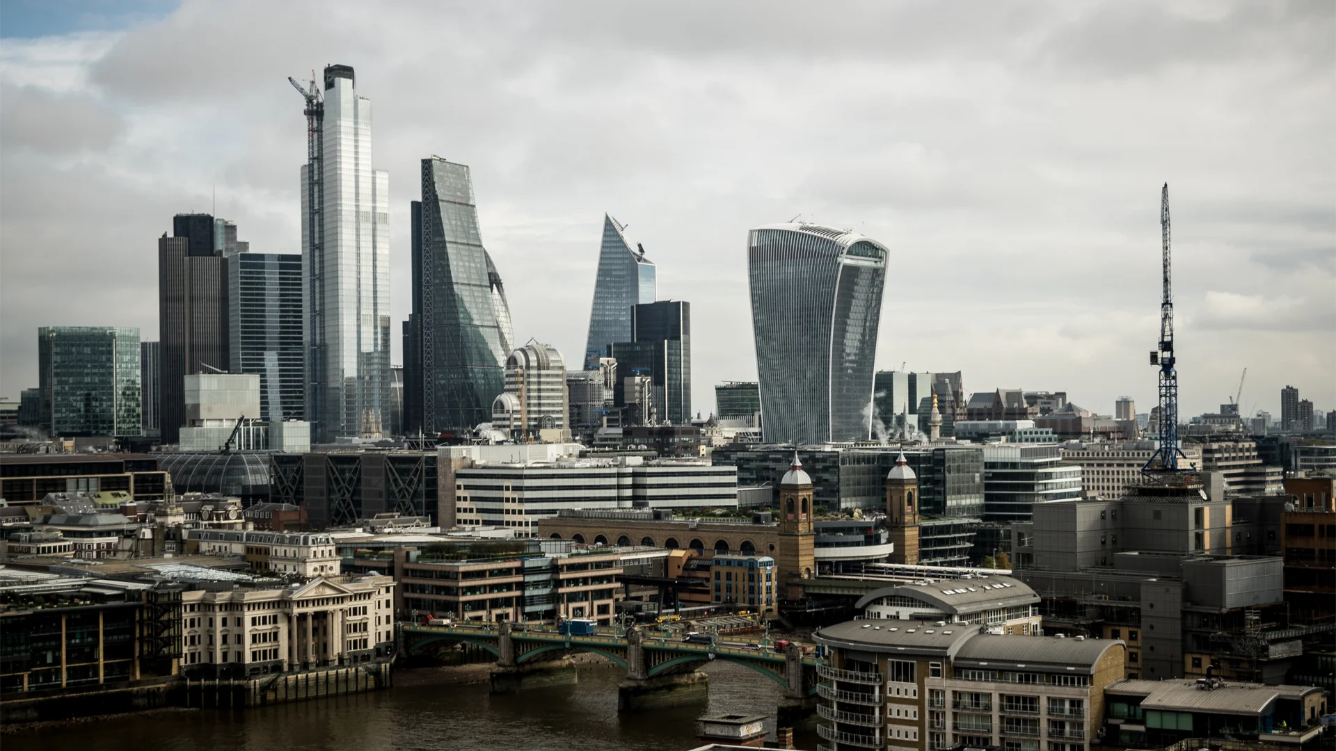 Skyscrapers in London
