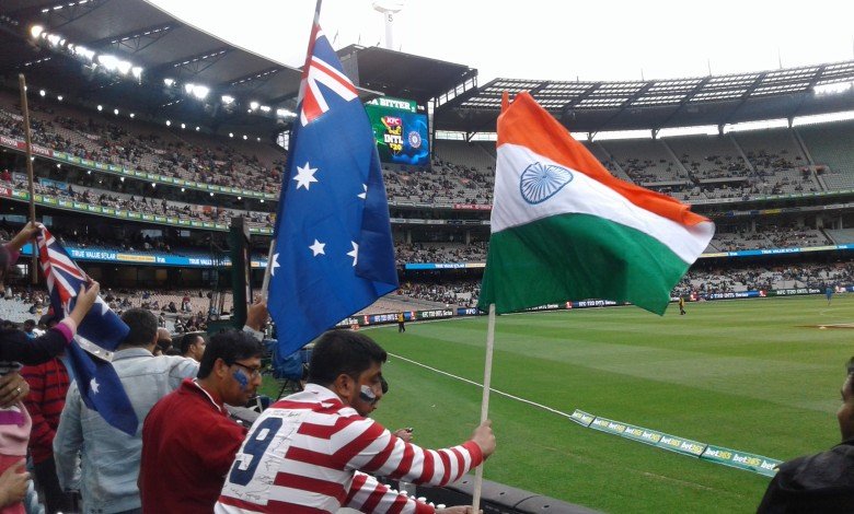 India Australia Flag
