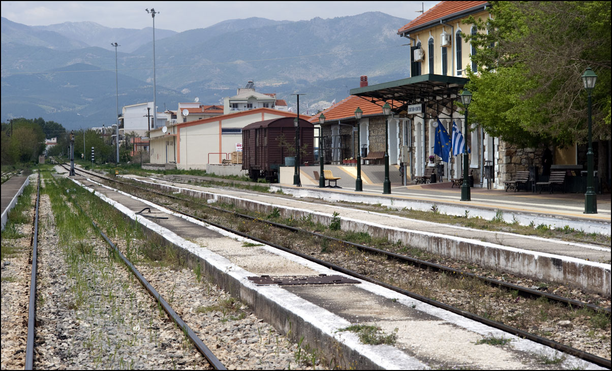 greece train station komotini