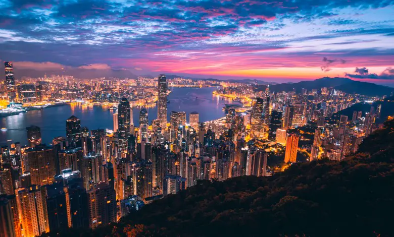 hong kong skyline