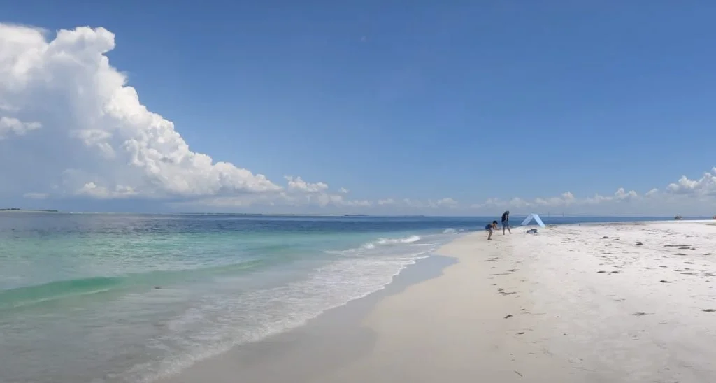 serenity bean point beach