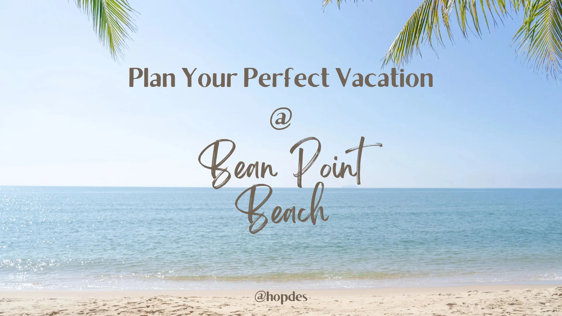 bean point beach