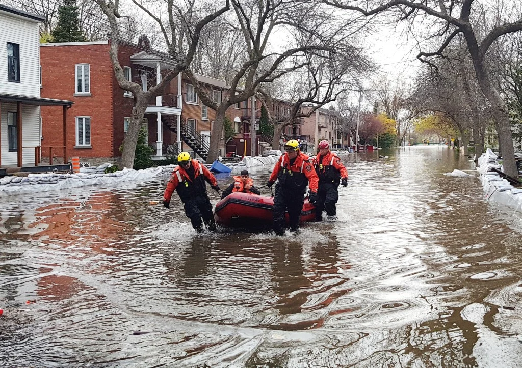 Flood in Canada